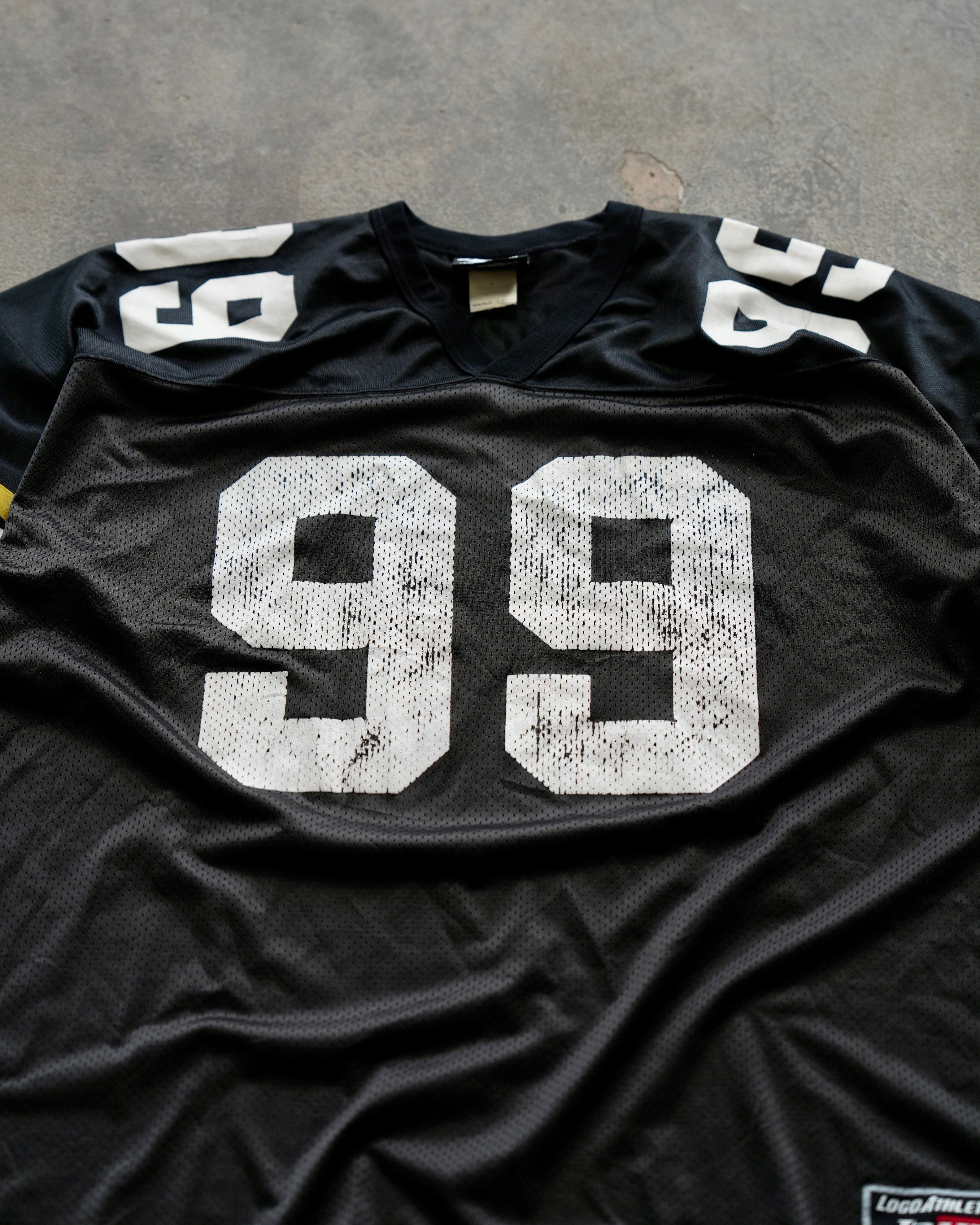 Discount LEVON KIRKLAND #99 PITTSBURGH STEELERS CHAMPION REPLICA FOOTBALL JERSEY 52 XXL