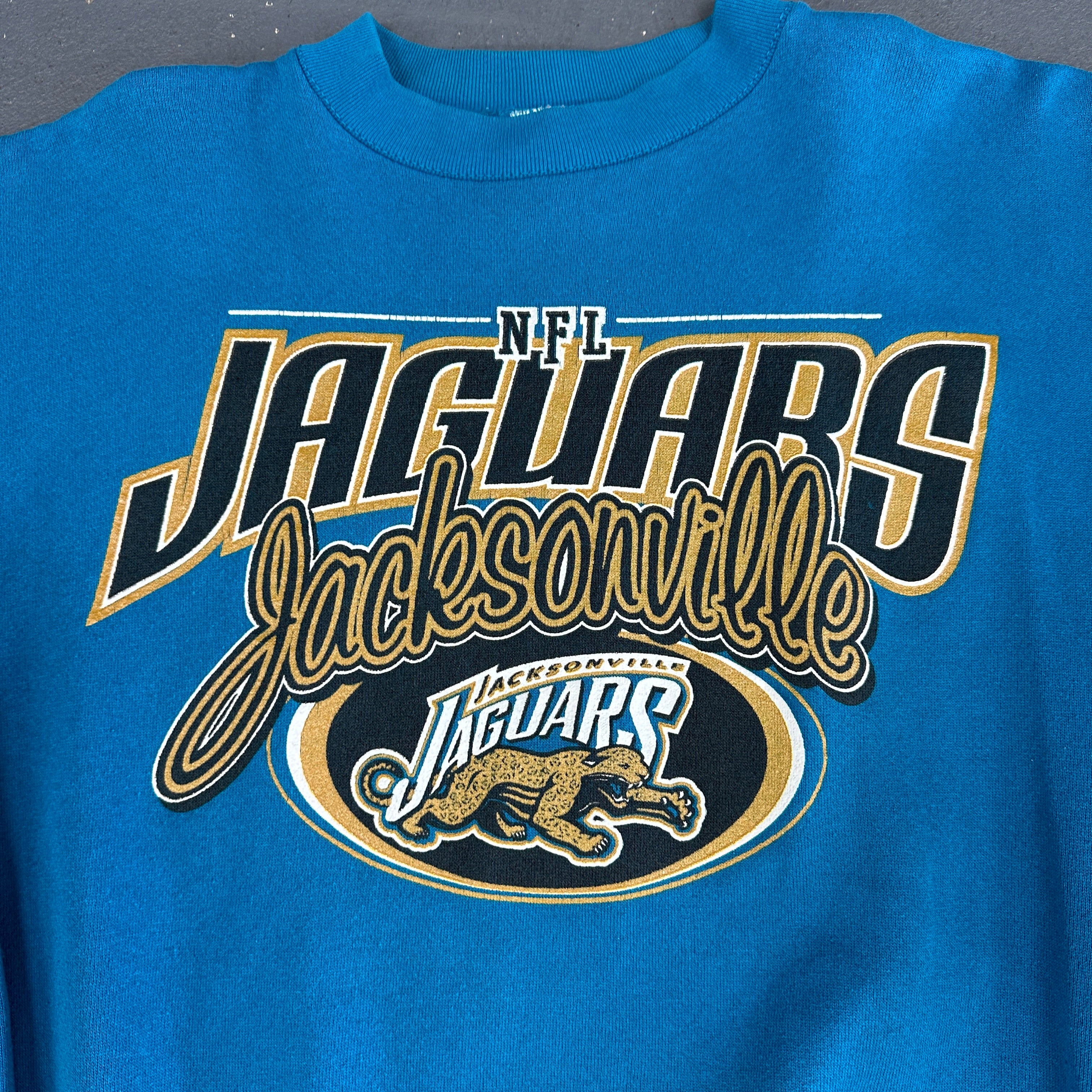 Vintage 90's Jaguars Spellout Tie Dye T-Shirt Large – KOLLECT