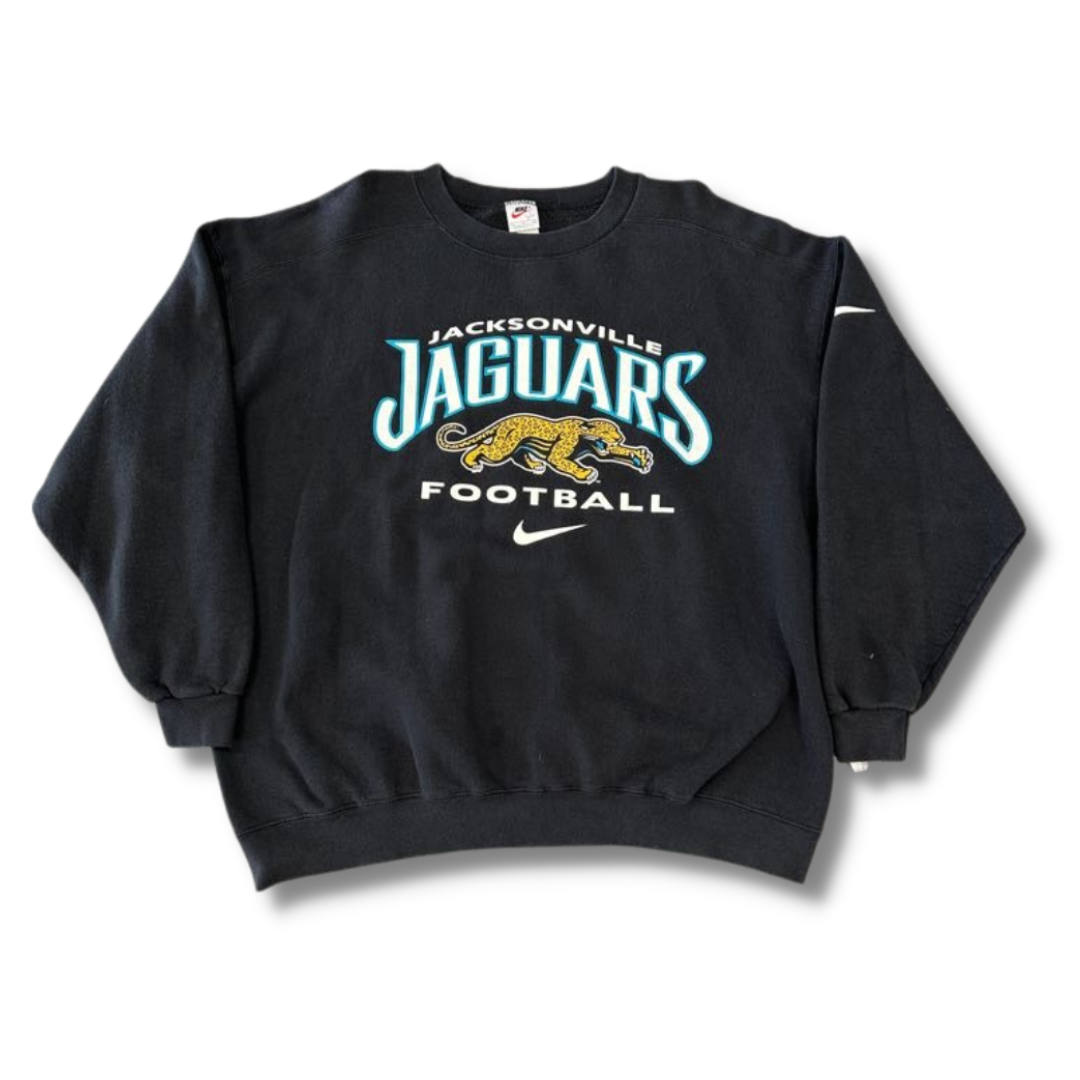 Vintage 90s Nike Jacksonville Jaguars NFL Crewneck