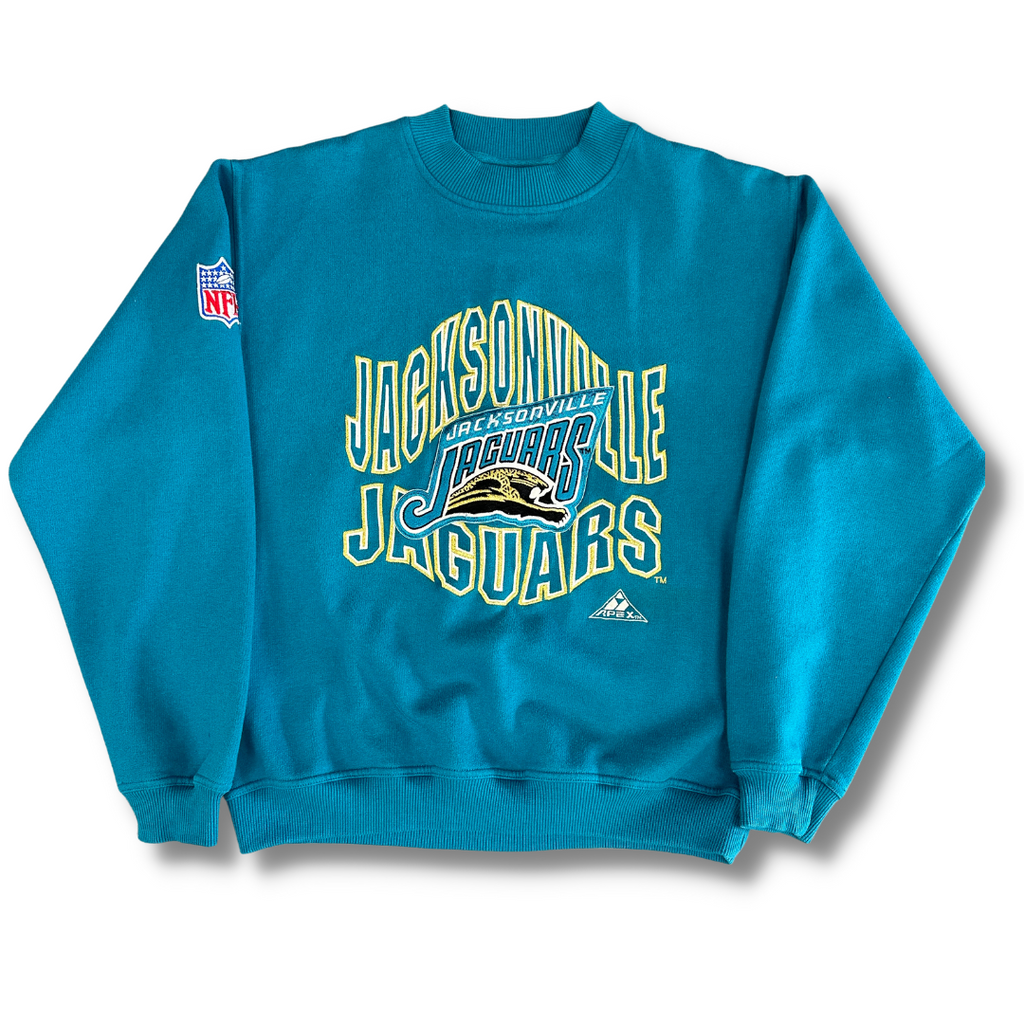 Vintage Jacksonville Jaguars Hoodie Sweatshirt Apex One Size 