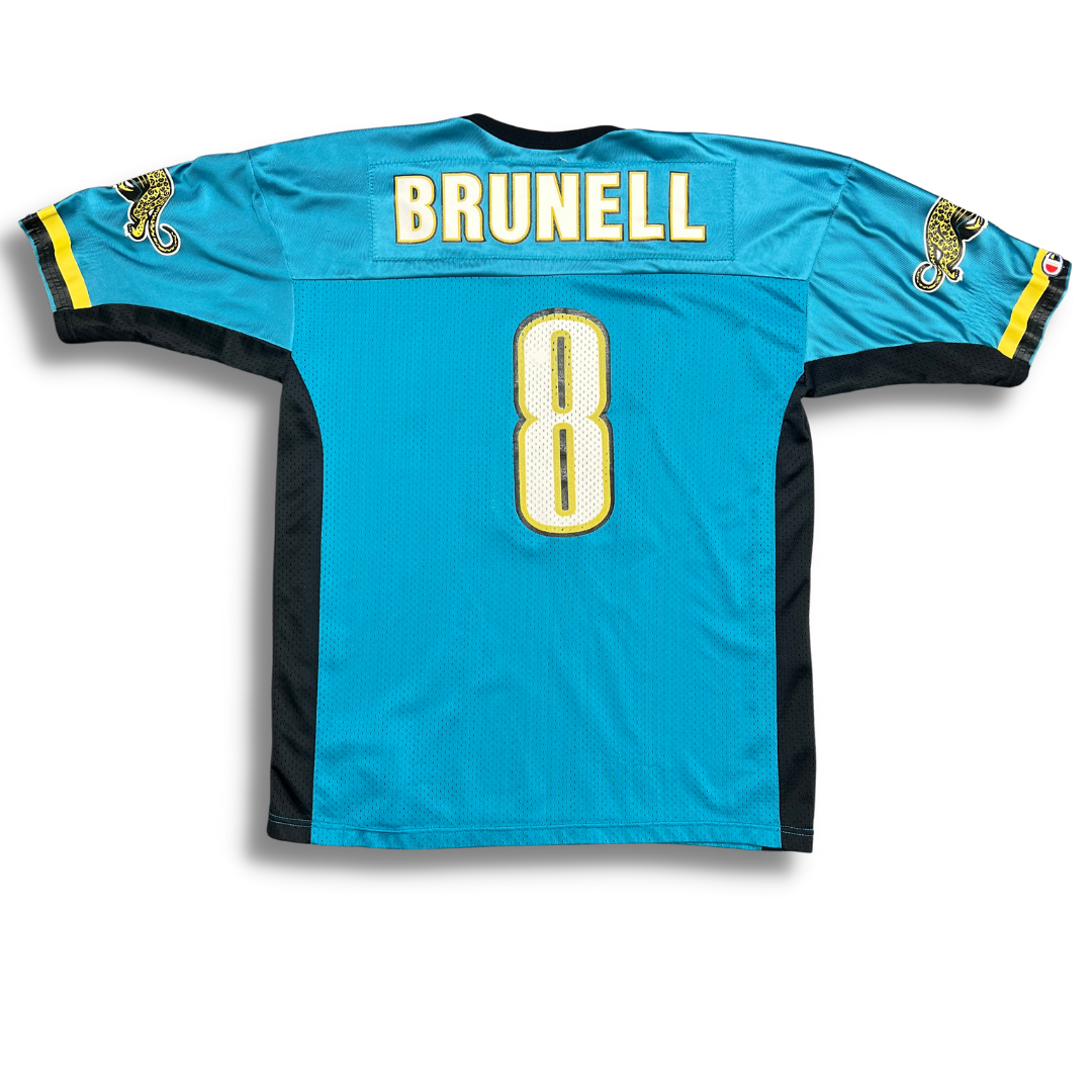 Mark Brunell NFL Jacksonville Jaguars Vintage Champion Jersey (Size 48)